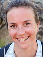 Odile Rodriguez de la Fuente, special advisor for Rewilding Europe, in the Faia Brava reserve, Coa valley, Portugal, Western Iberia rewilding area