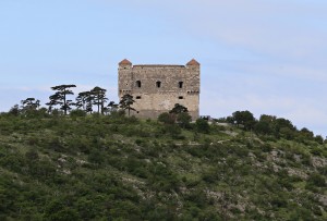 Nehaj Fortress, Senj, Velebit Rewilding landscape, Croatia.