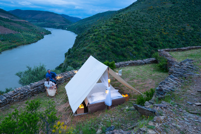 Discover the Côa Valley in our Western Iberia rewilding area and explore its nature wildlife, history and waters by staying at the pioneering Rewilding Tented Camp.