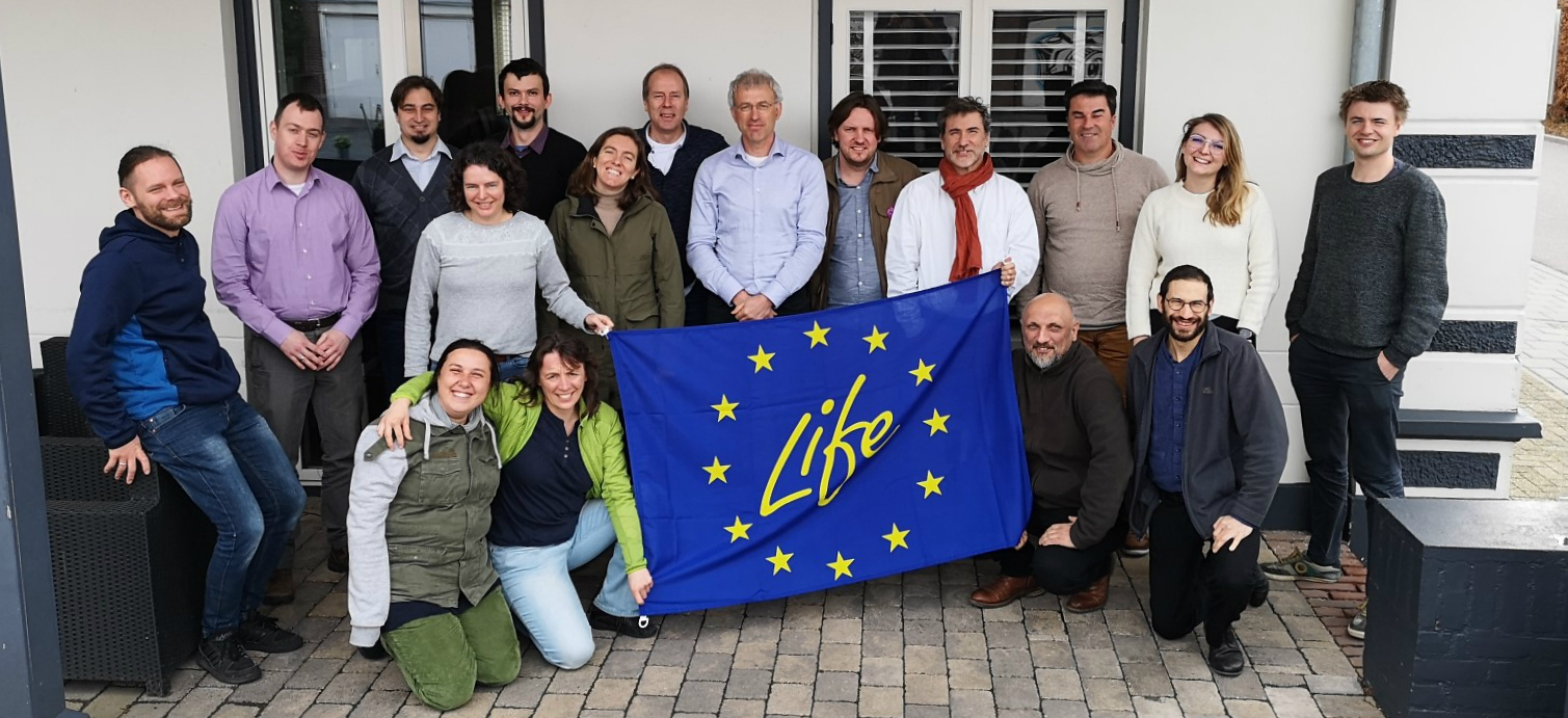 The kickoff meeting of the GrazeLIFE project gathered those involved in the eight regional grazing studies, as well as academic experts and a representative from the EU. 