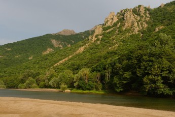 Arda river canyon, Madzharovo, Eastern Rhodope mountains, Bulgaria