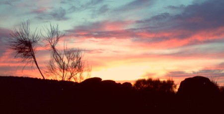 Sunset in Côa valley