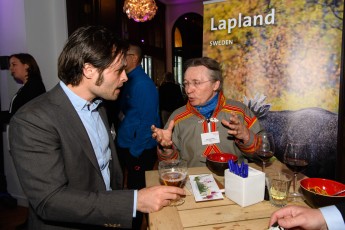 Lars-Anders Baer Chairman of Rewilding Lapland and member of the Sami parliament, Jokkmokk talking about rewilding activities and plans for Lapland rewilding area.