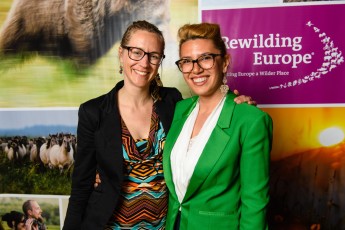 Yvonne Kemp and Mei A. Elderadzi - European Rewilding Network team at Wild Ways.