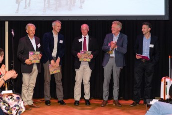 Five years after - "The wild 5" founders of Rewilding Europe, Magnus Sylvén, Wouter Helmer, Staffan Widstrand, Frans Schepers and Niel Birnie.