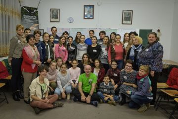 The rewilding project team met with representatives of five schools in the Southern Carpathians to launch the education programme.