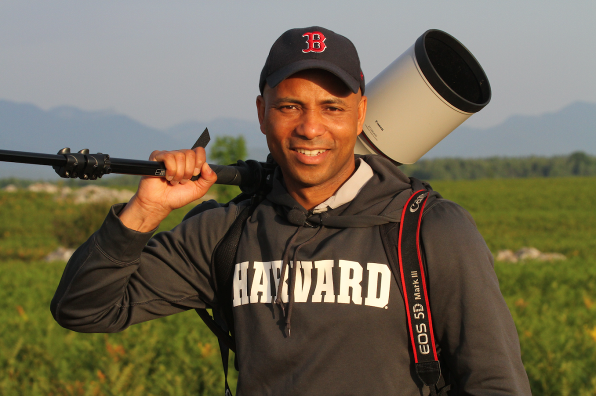 Humberto Tan on a photo mission in Lika Plains, Velebit rewilding area, Croatia.