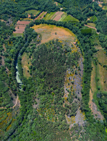 Coa river meanders, Serra da Malcata Nature Reserve, Greater Coa Valley, Western Iberia, Rewilding Portugal, Rewilding Europe, Portugal, Europe