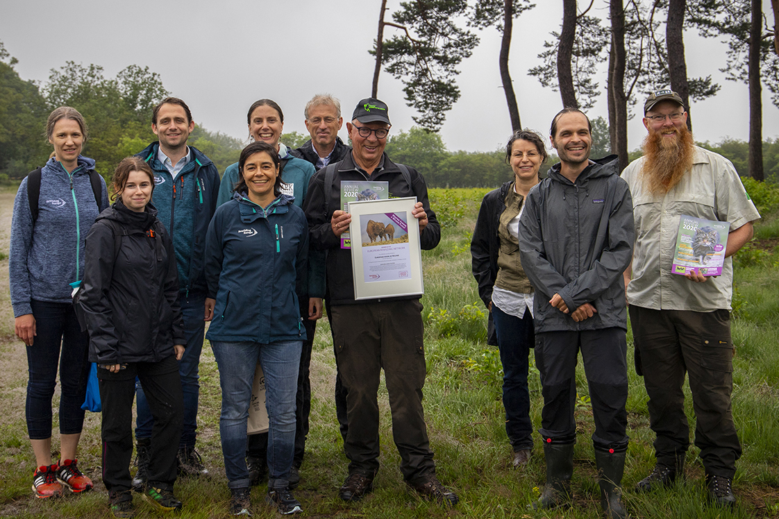Veluwe, a Dutch rewilding initiative, joined the ERN as one of its first members.