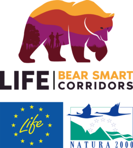 LIFE Bear Smart Corridors logo Natura 2000
