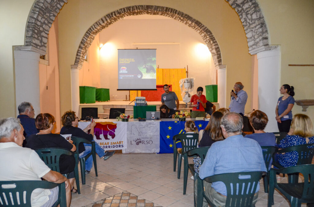 Over 60 people attended the successful second workshop in Vastogirardi.