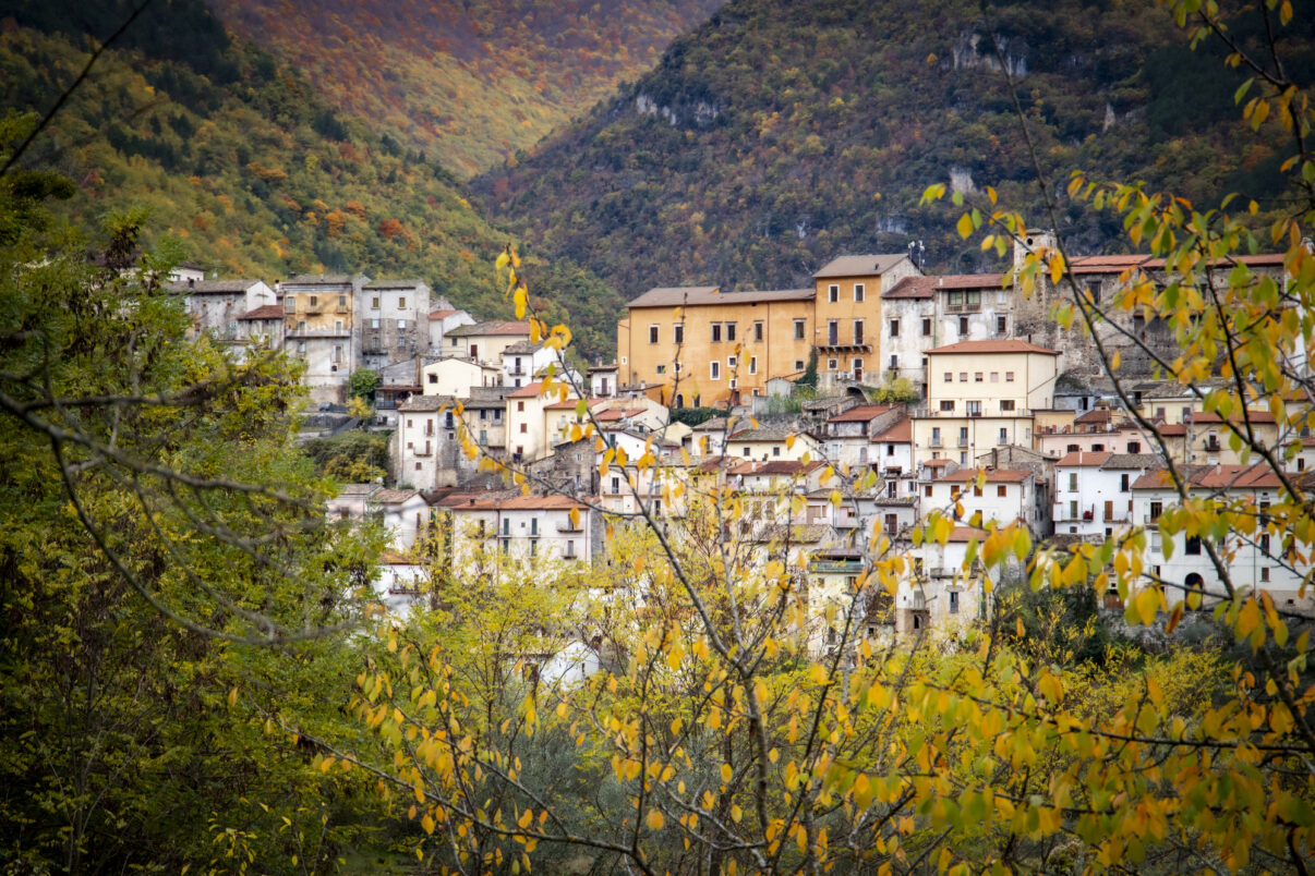 View on Pettorano Sul Gizio