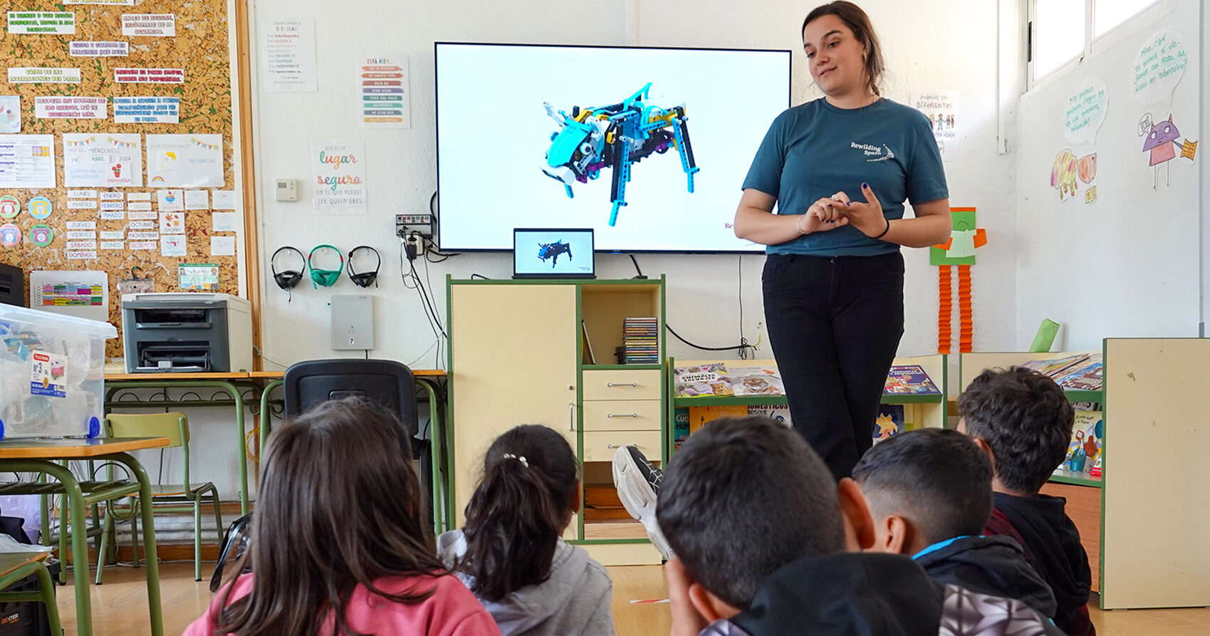 Educational program immerses students in nature in the Iberian Highlands