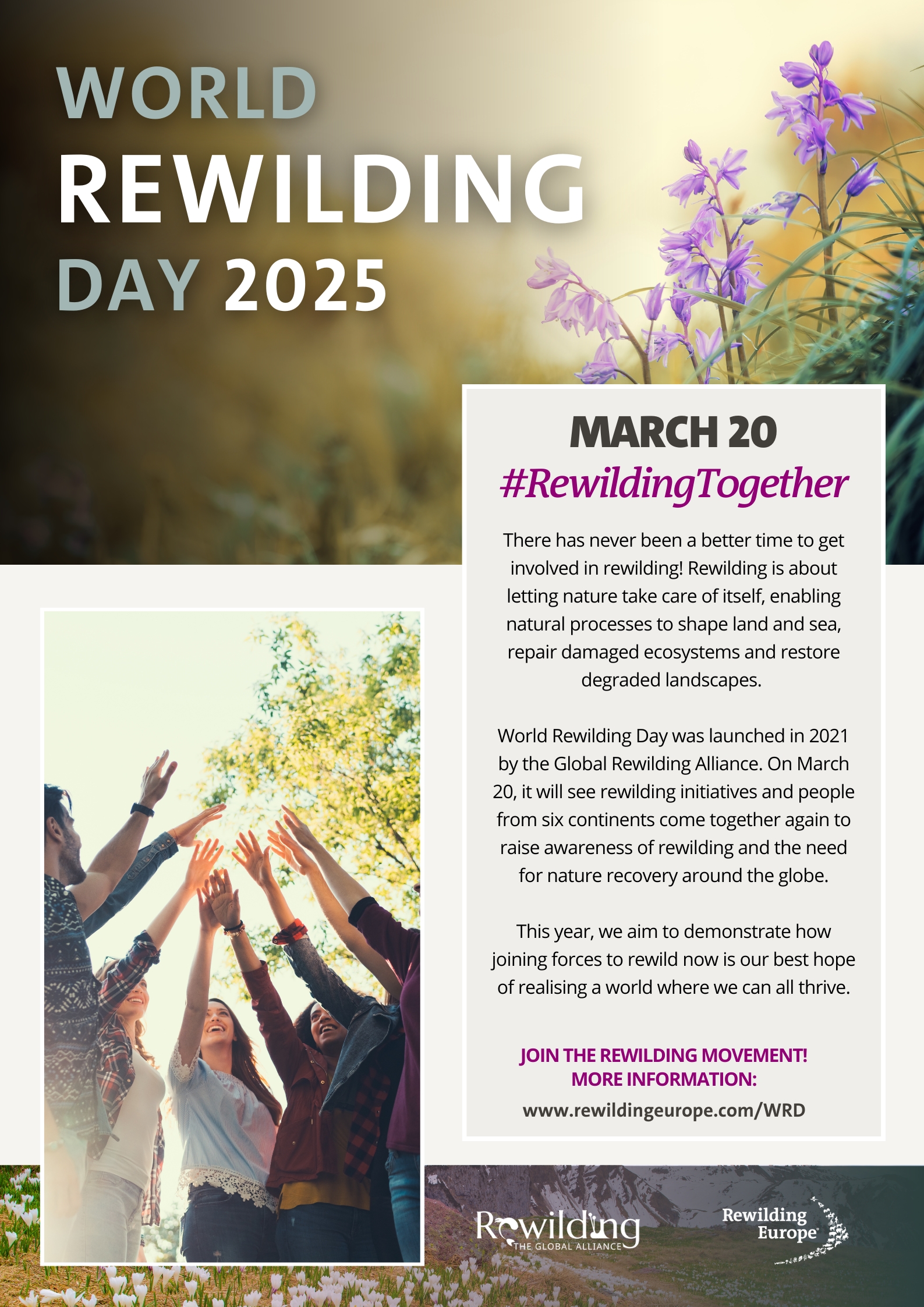 RewildingTogether - Info about World Rewilding Day 2025