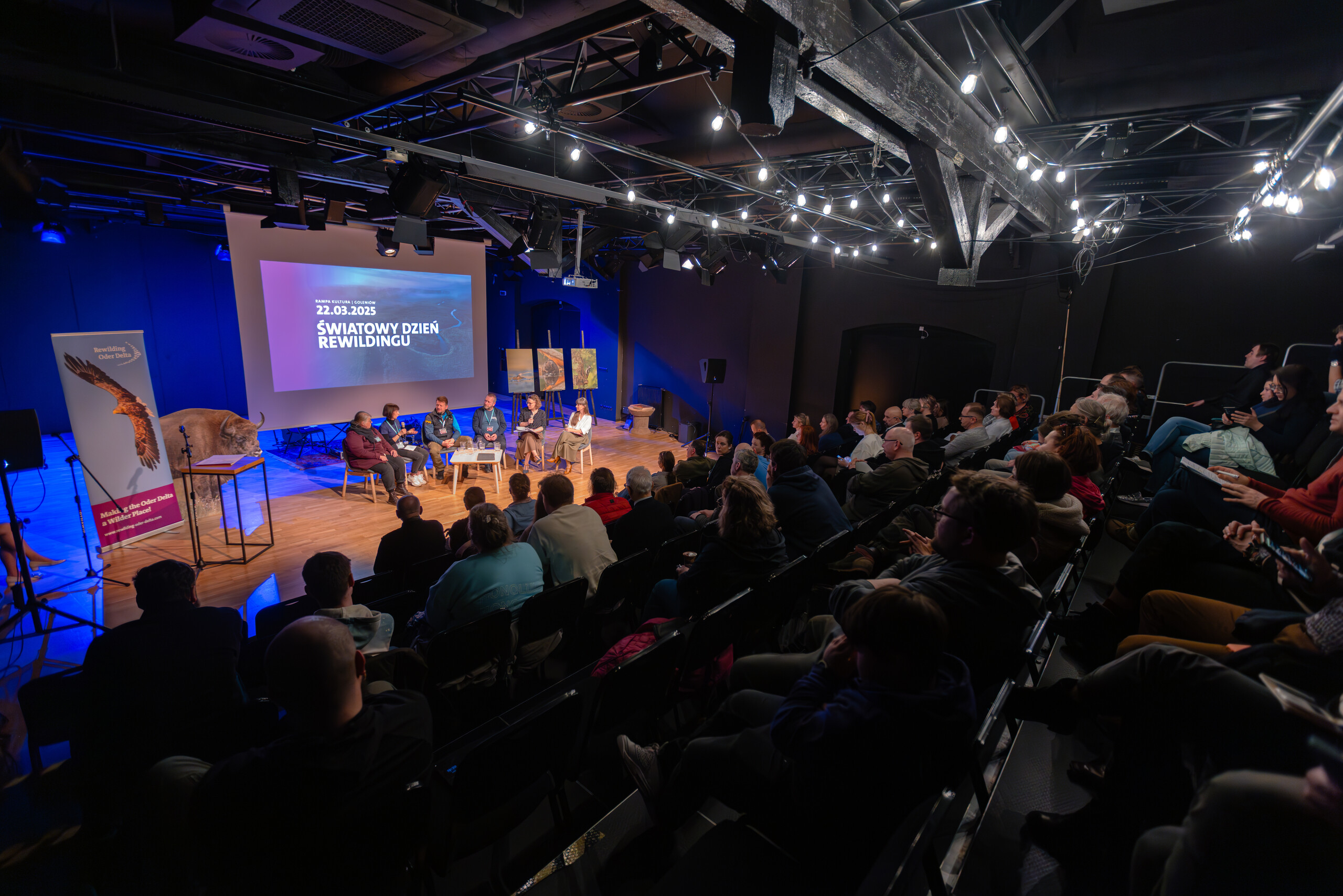 Launch event of Emmanuel Rondeau's documentary, Two Countries and One Oder Delta, on World Rewilding Day.