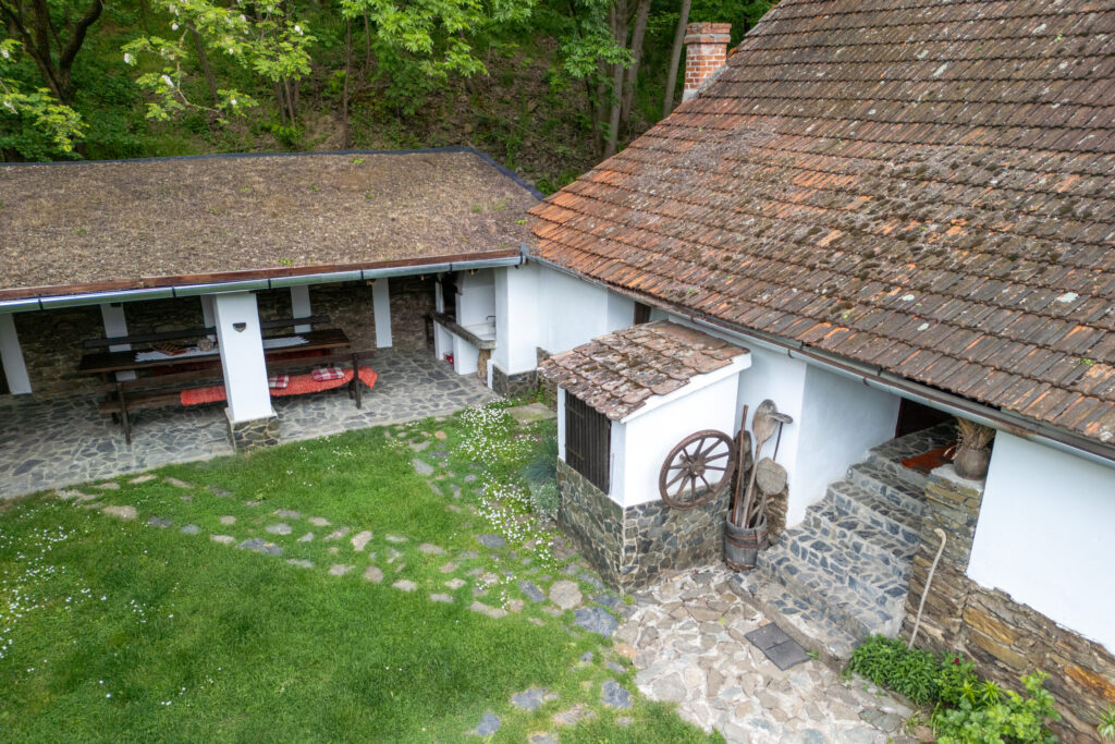 Casa Sub Magrin Guesthouse in the Southern Carpathians rewilding landscape, Romania.