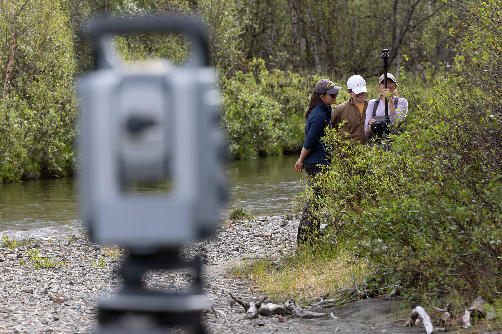 Artic research by Umeå University on riverdynamics